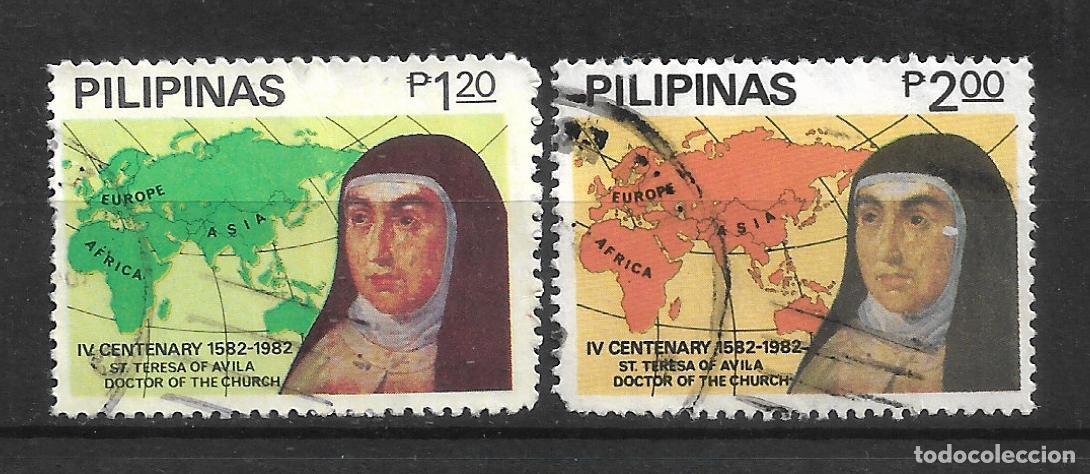 Sellos: filipinas 1982 scott 1603/1604 usado - 11/34
