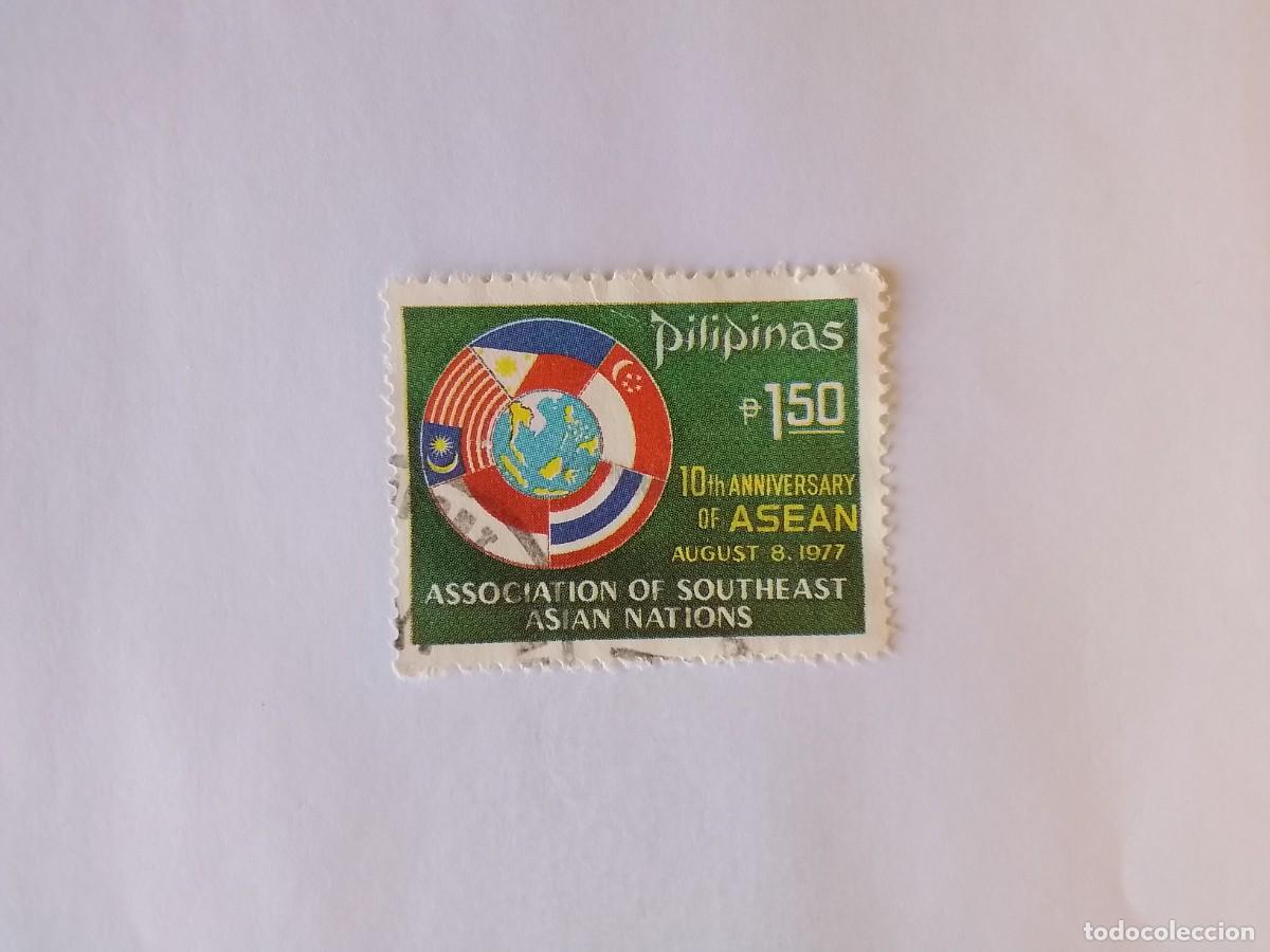 Sellos: A&Ntilde;O 1977 FILIPINAS SELLO USADO