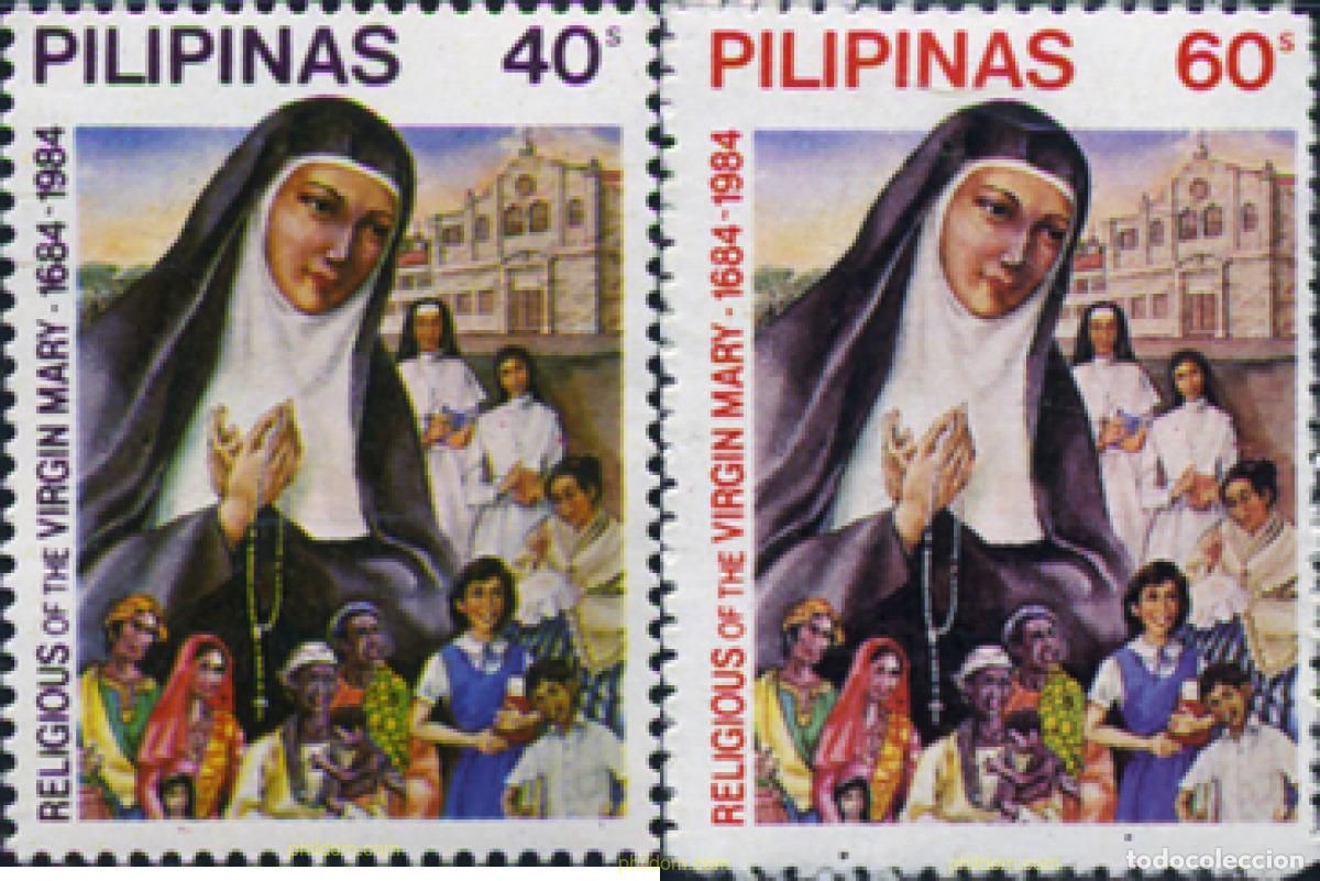 Sellos: 313329 MNH FILIPINAS 1984 RELIGIOSAS DE LA VIRGEN MARIA