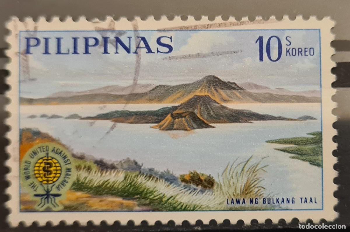 Sellos: Sello usado de Filipinas 1962: Erradicaci&oacute;n del paludismo