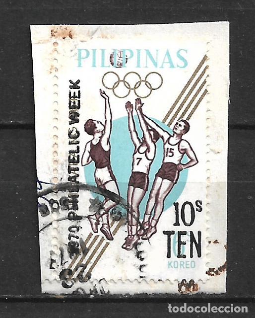 Sellos: filipinas 1970 sello usado - 20/2