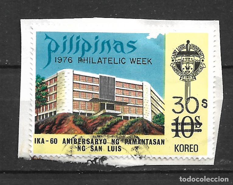 Sellos: filipinas 1976 sello usado - 20/2