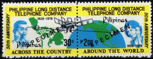 Sellos: 794550 MNH FILIPINAS 1978 50 ANIVERSARIO DE LA COMPA&Ntilde;IA DE TELEFONOS