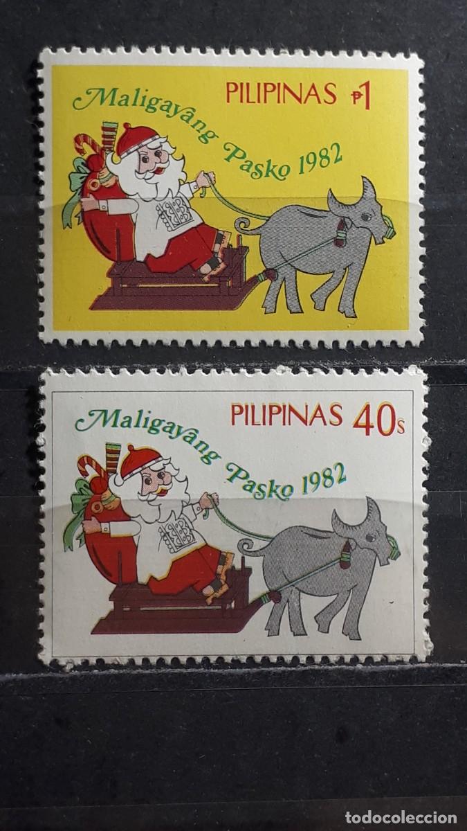 Sellos: FILIPINAS. A&Ntilde;O 1982. **. YVERT 1300E/F