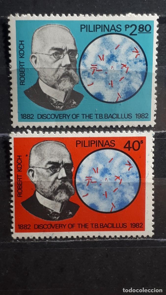 Sellos: FILIPINAS. A&Ntilde;O 1982. **. YVERT 1300C/D