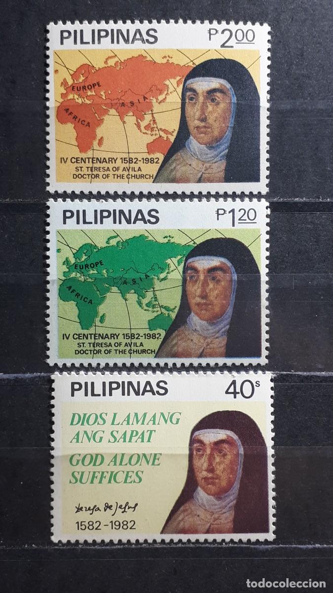 Sellos: FILIPINAS. A&Ntilde;O 1982. **. YVERT 1290A/C