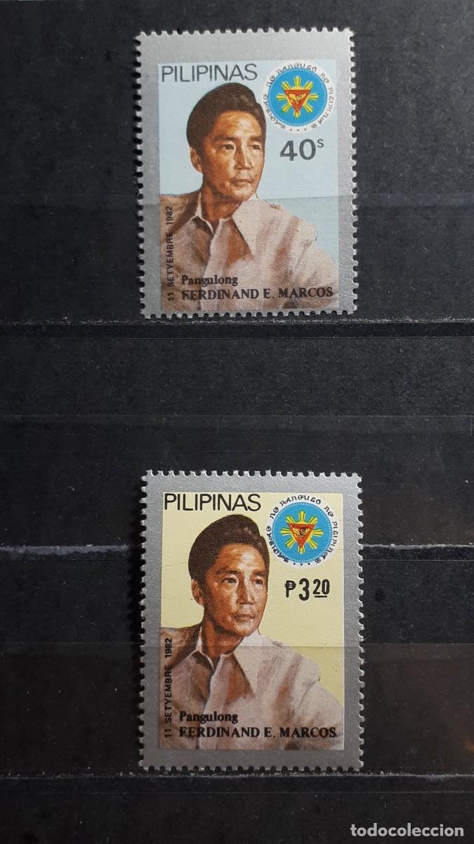 Sellos: FILIPINAS. A&Ntilde;O 1982. **. YVERT 1288/9