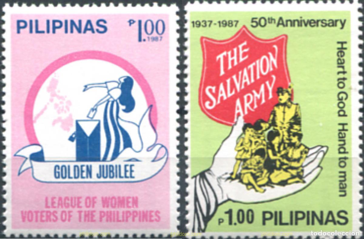 Sellos: 313384 MNH FILIPINAS 1987 CONMEMORACIONES