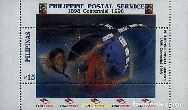 Sellos: 53131 MNH FILIPINAS 1998 CENTENARIO DEL SERVICIO POSTAL