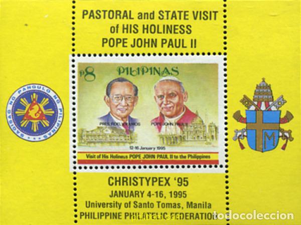 Sellos: 30566 MNH FILIPINAS 1995 CHRISTYPEX 95. EXPOSICION FILATELICA NACIONAL