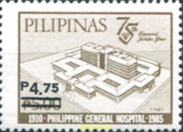 Sellos: 313391 MNH FILIPINAS 1987 HOSPITAL CENTRAL