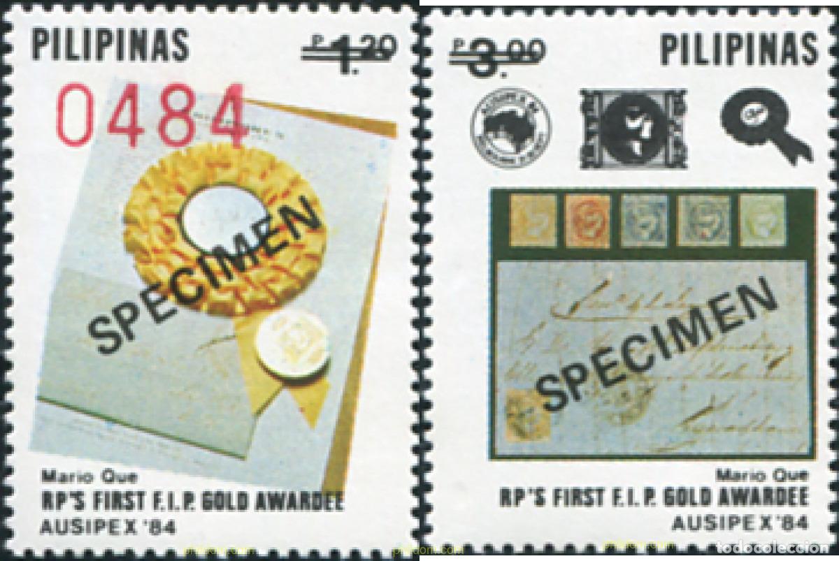 Sellos: 796354 MNH FILIPINAS 1984 SEMANA DE LA FILATELIA