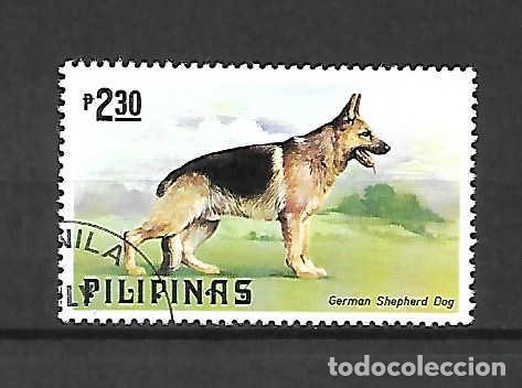 Sellos: Perros de raza: Pastor Alem&aacute;n de Filipinas, sello a&ntilde;o 1979