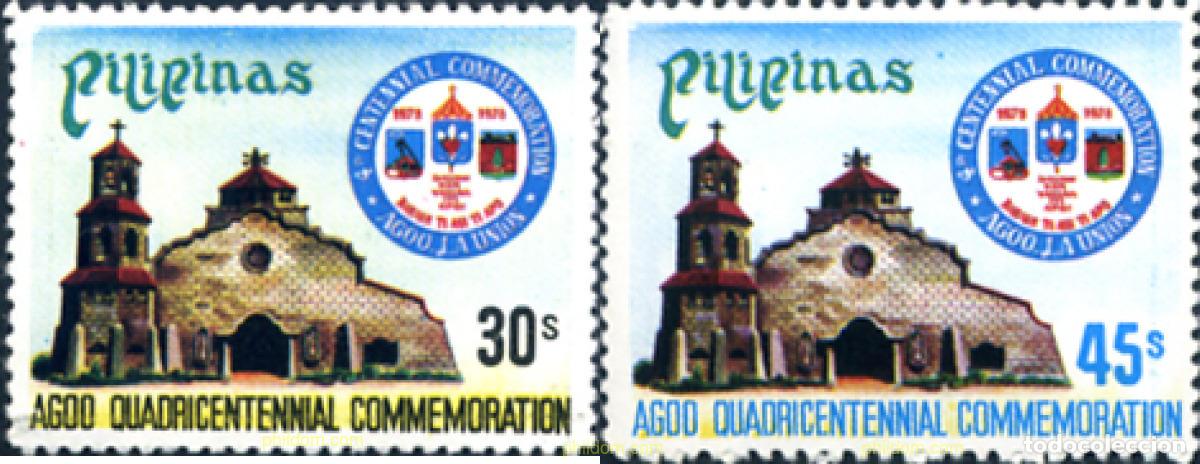 Sellos: 245630 MNH FILIPINAS 1978 400 ANIVERSARIO DE LA FUNDACION DE LA CIUDADDE AGOO