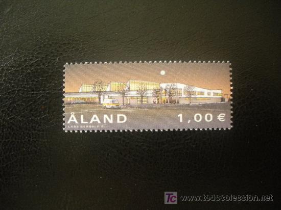 Sellos: Aland 2002 Ivert 202 *** Edificio de Correos - Arquitectura - Foto 1
