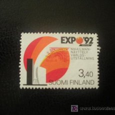 Sellos: FINLANDIA 1992 IVERT 1131 *** EXPOSICIÓN UNIVERSAL EN SEVILLA - EXPO-92