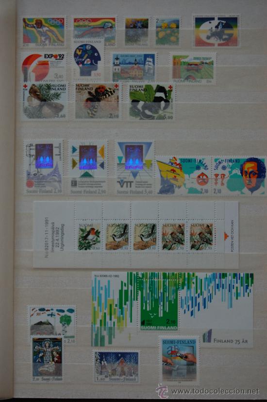 Sellos: Finlandia, a&ntilde;o 1992. - Foto 1