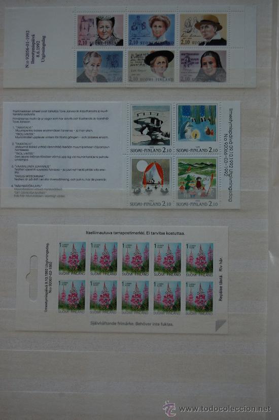 Sellos: Finlandia, a&ntilde;o 1992. - Foto 2