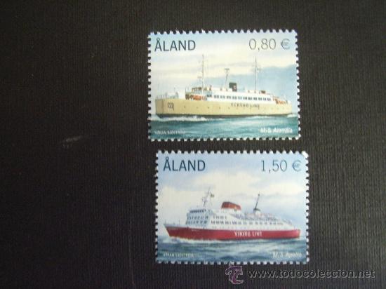Sellos: ALAND A&Ntilde;O 2011. BARCOS - Foto 1