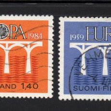 Sellos: FINLANDIA 908/09 - AÑO 1984 - EUROPA