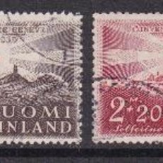 Sellos: FINLANDIA 1939 - SERIE COMPLETA MATASELLADA YVERT Nº 209/212. Lote 58069592