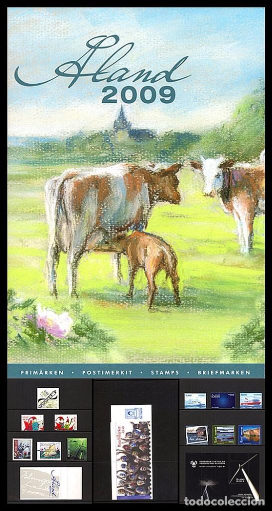 Sellos: Aland 2009 - Year Pack 2009 mnh - Foto 1
