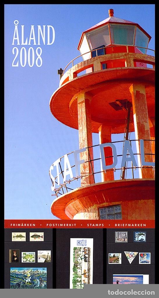 Sellos: Aland 2008 - Year Pack 2008 mnh - Foto 1
