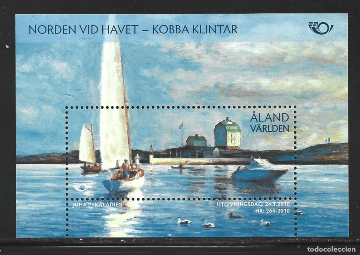Sellos: ALAND HB 8** - A&Ntilde;O 2010 - BARCOS - LA VIDA EN EL MAR