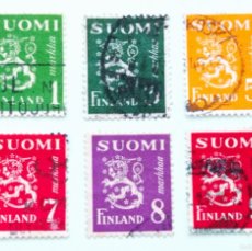Sellos: SELLO FINLANDIA. ESCUDO NACIONAL (1945-1948)