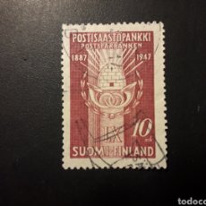 Sellos: FINLANDIA YVERT 321 SERIE COMPLETA USADA 1947 CAJA POSTAL DE AHORROS PEDIDO MÍNIMO 3€