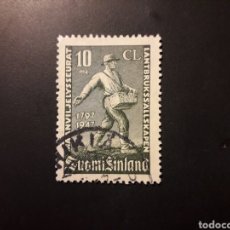 Sellos: FINLANDIA YVERT 332 SERIE COMPLETA USADA 1947 AGRICULTURA PEDIDO MÍNIMO 3€