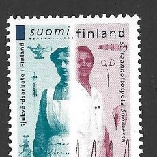 Sellos: FINLANDIA 1386** - AÑO 1998 - CENTENARIO DE LA ORGANIZACION SINDICAL DE ENFERMERIA