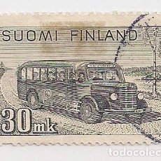 Sellos: FINLANDIA - 1946 - 30MK - AUTOBUS - USADO
