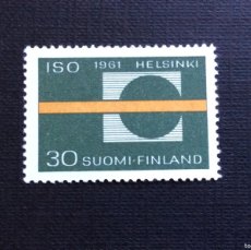 Sellos: FINLANDIA Nº YVERT 511*** AÑO 1961. ASAMBLEA DE LA ORGANIZACION INTERNACIONAL PARA ESTANDARDIZACION