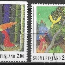 Sellos: SELLOS USADOS DE FINLANDIA 1990, YT 1080/ 85