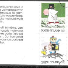 Sellos: CARNET NUEVO CON MATASELLO DE FAVOR DE LA ADMINISTRACION POSTAL DE FINLANDIA 1998, YT C 1382