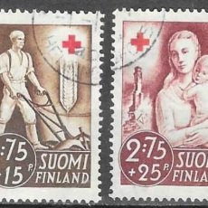 Sellos: SELLOS USADOS DE FINLANDIA 1941, YT 225/ 28