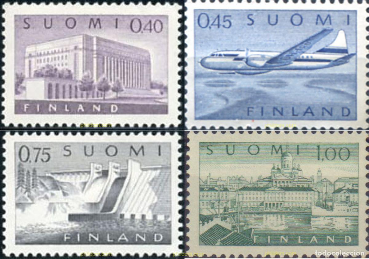 Stamps: 704152 MNH FINLANDIA 1963 MOTIVOS VARIOS
