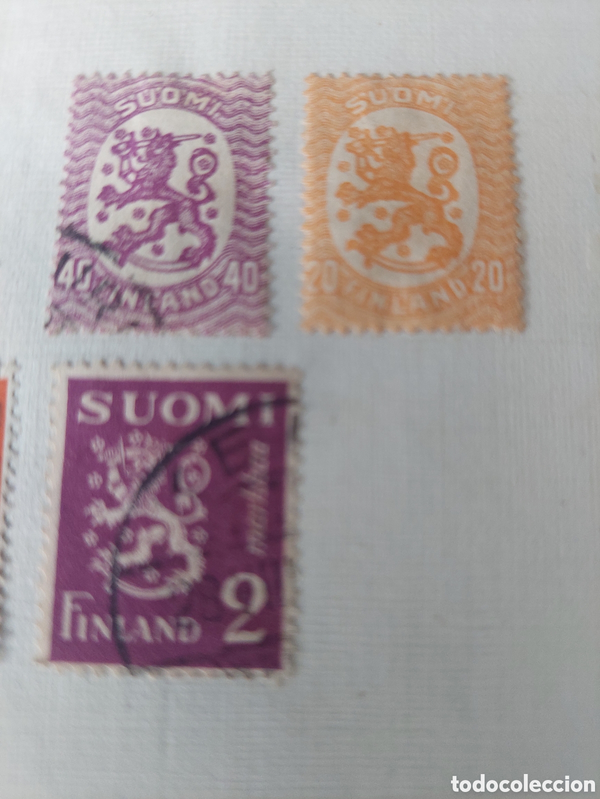 Sellos: 1917/18 FINLANDIA ANTIGUOS SELLOS