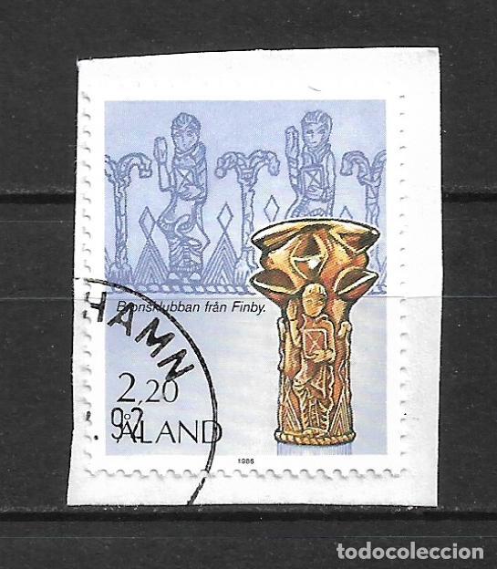 Sellos: finlandia aland 1986 sello usado - 33/44