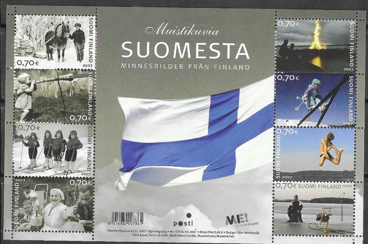 Briefmarken: HB** FINLANDIA 2007, YT 1836/ 43