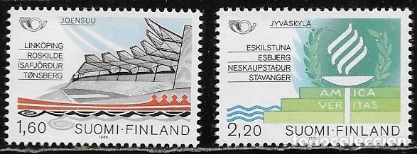 Sellos: FINLANDIA 1986, Ivert 960/61 - NORDEN 86. - MNH.