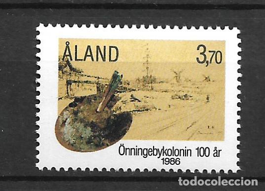 Sellos: finlandia aland 1986 scott 25 ** mnh 1.80&euro;- 33/46