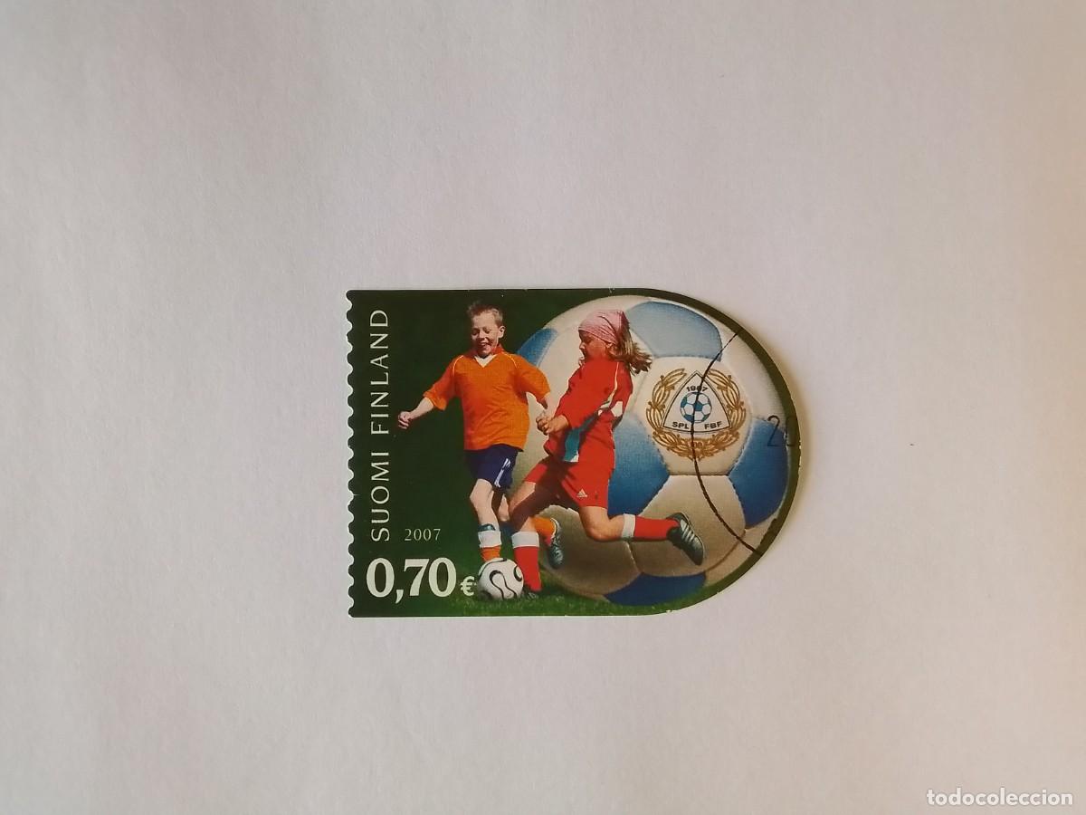 Timbres: A&Ntilde;O 20057 FINLANDIA SELLO USADO