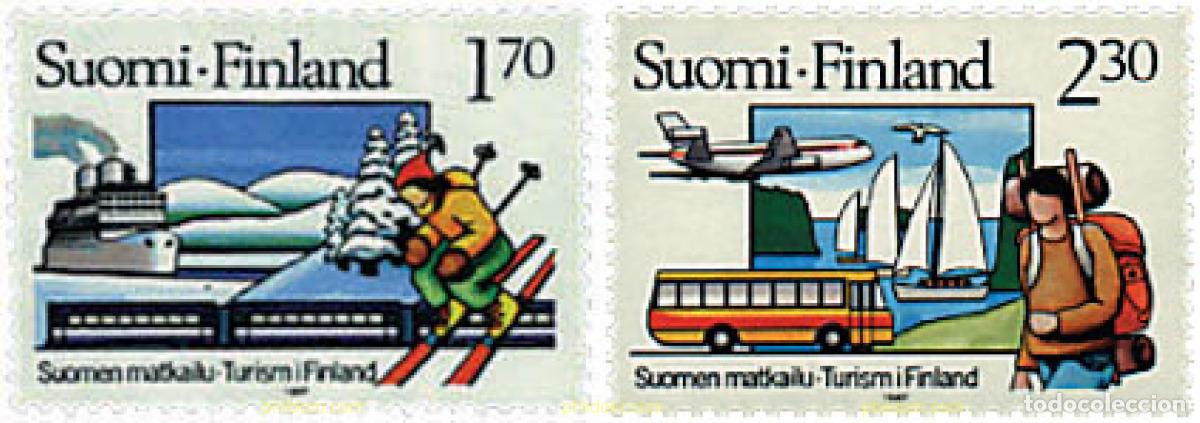 Sellos: 65343 MNH FINLANDIA 1987 TURISMO