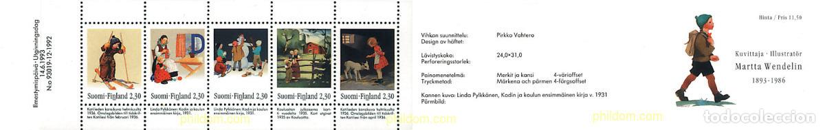 Sellos: 2527 MNH FINLANDIA 1993 CENTENARIO DEL NACIMIENTO DE MARTTA WENDELIN