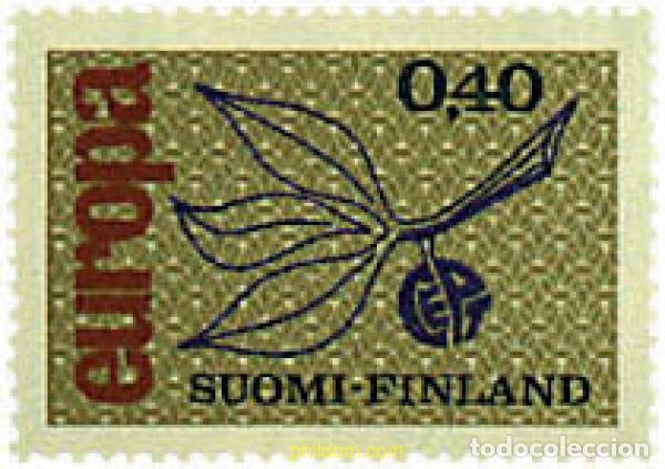 Sellos: 77487 MNH FINLANDIA 1965 EUROPA CEPT. ESPIGA EUROPA