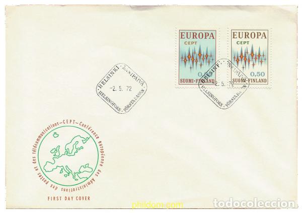 Timbres: 23669 MNH FINLANDIA 1972 EUROPA CEPT. COMUNICACIONES