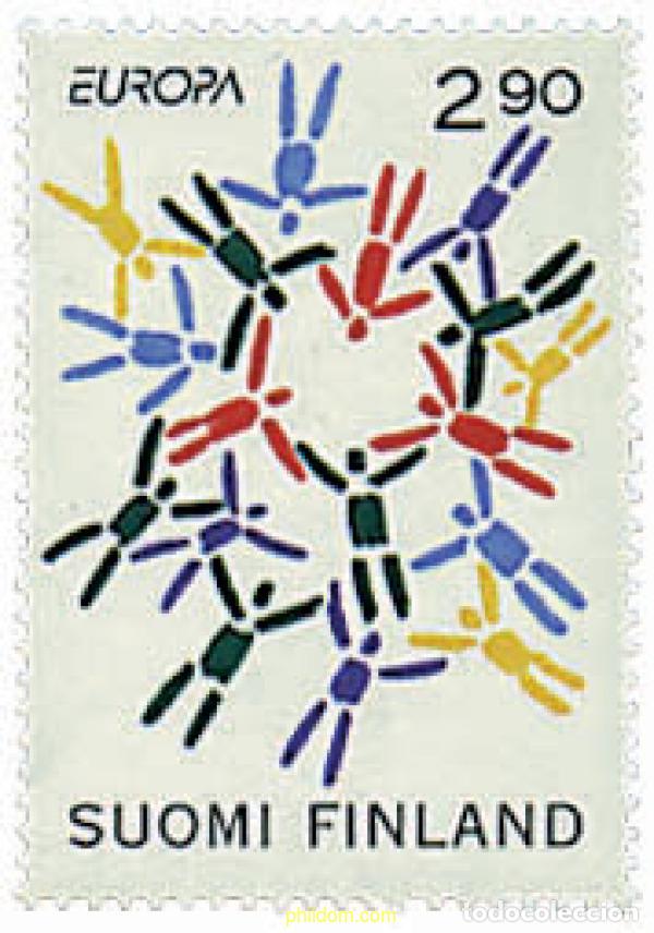 Sellos: 62961 MNH FINLANDIA 1995 EUROPA CEPT. PAZ Y LIBERTAD