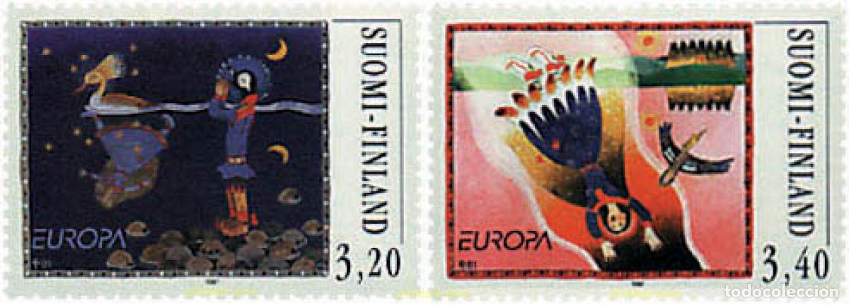 Sellos: 63059 MNH FINLANDIA 1997 EUROPA CEPT. CUENTOS Y LEYENDAS